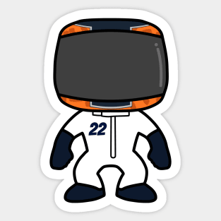 Yuki Tsunoda Custom Bobblehead - 2021 Season Sticker